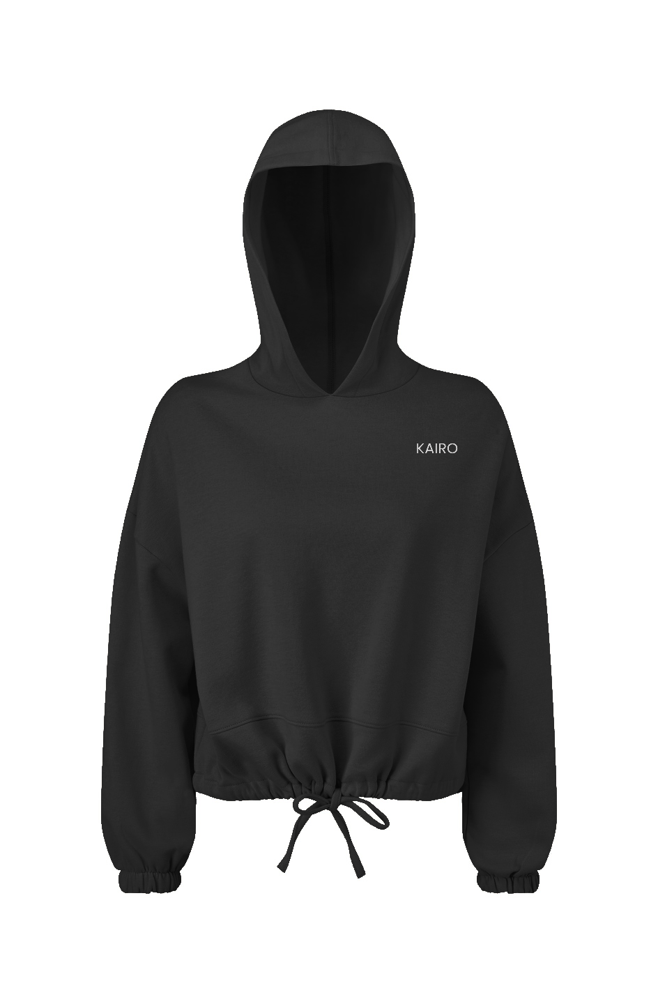 Oversized Cropped Hoodie